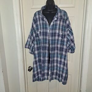 King size button-down shirt